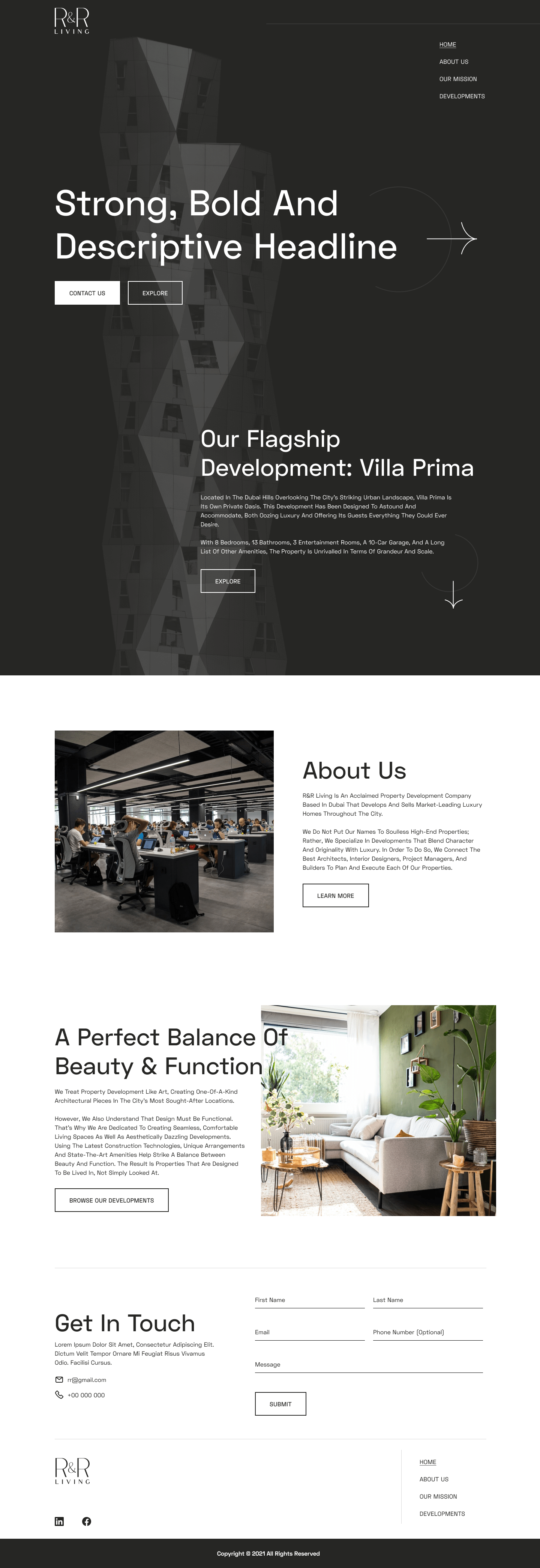 Website UI/UX Design - Hipfolio